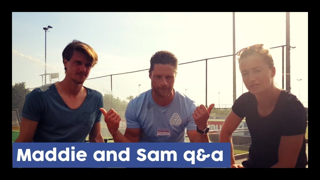 Maddie Hinch and Sam van der Ven Q&A - Dennis Hockeyvlog #6 | HockeyheroesTV