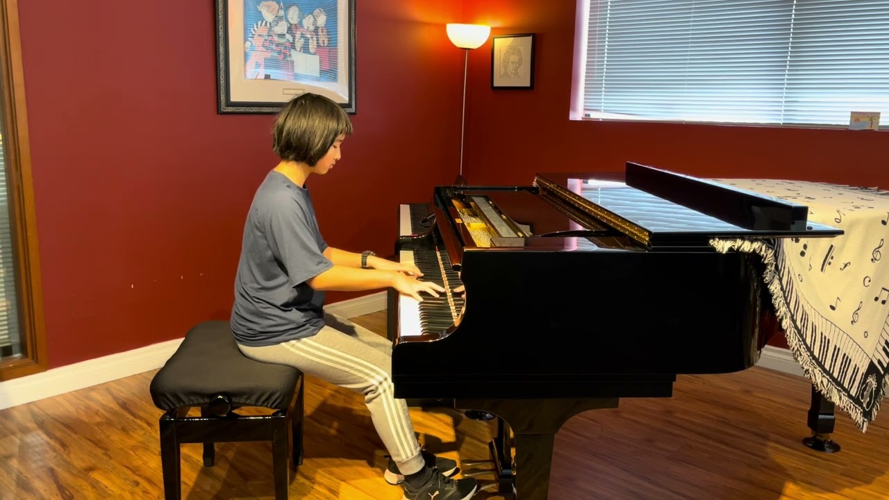 Deborah plays Rhapsody Mystique by Carolyn Miller
