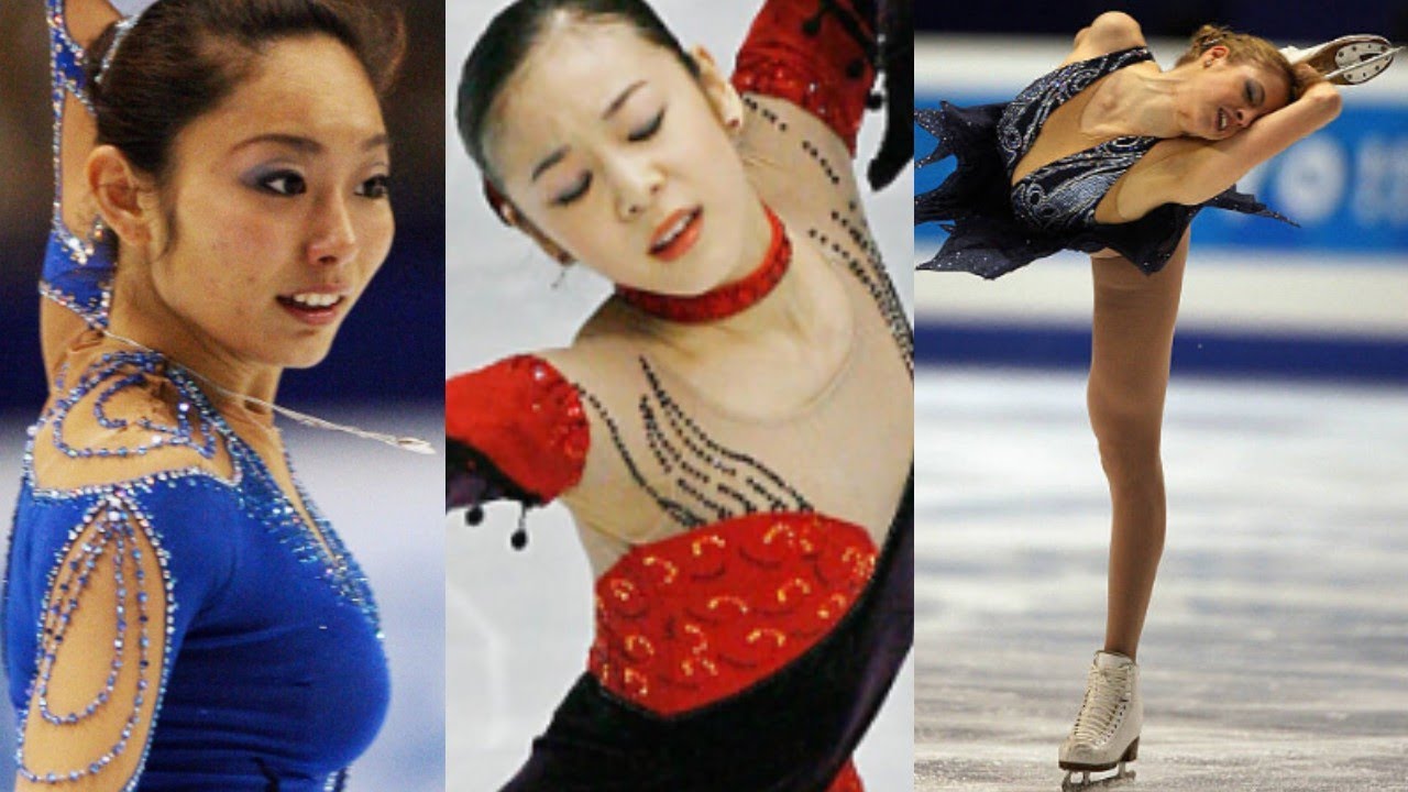 2007 Worlds Women's SP | Mesmerising Kim Yuna leads despite back injury, then Ando & Kostner 2-3