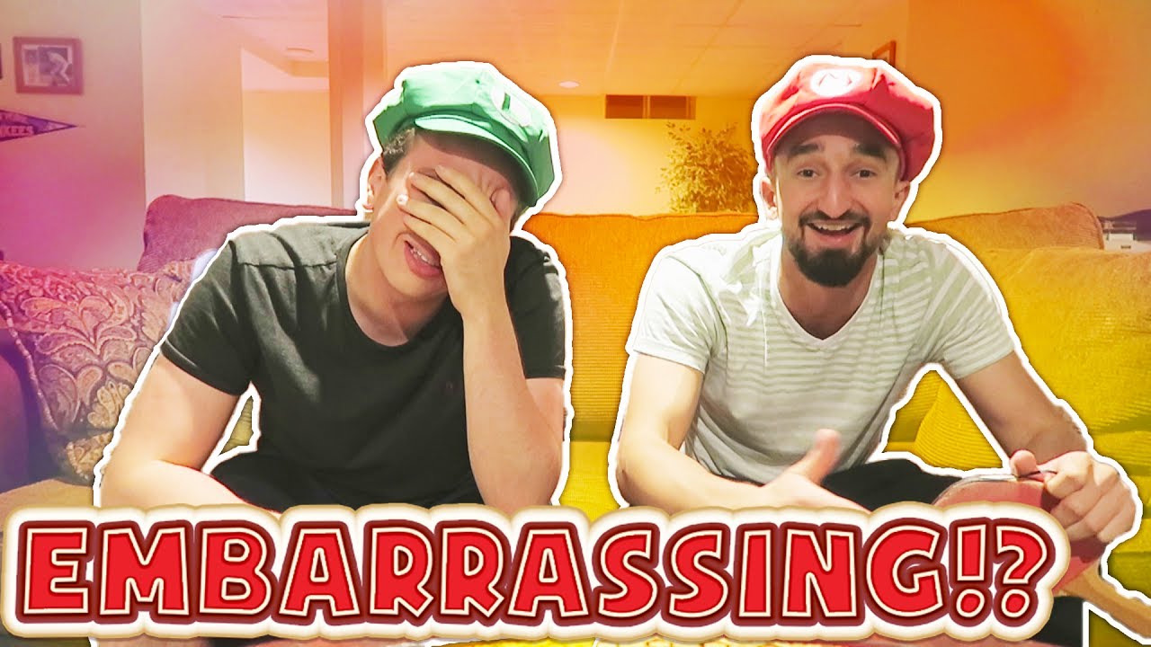 MOST EMBARRASSING CHILDHOOD STORIES FOOSBALL CHALLENGE!?
