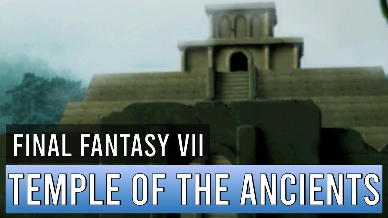Final Fantasy 7 - Temple of the Ancients walkthrough (all items, chests and clock locations)