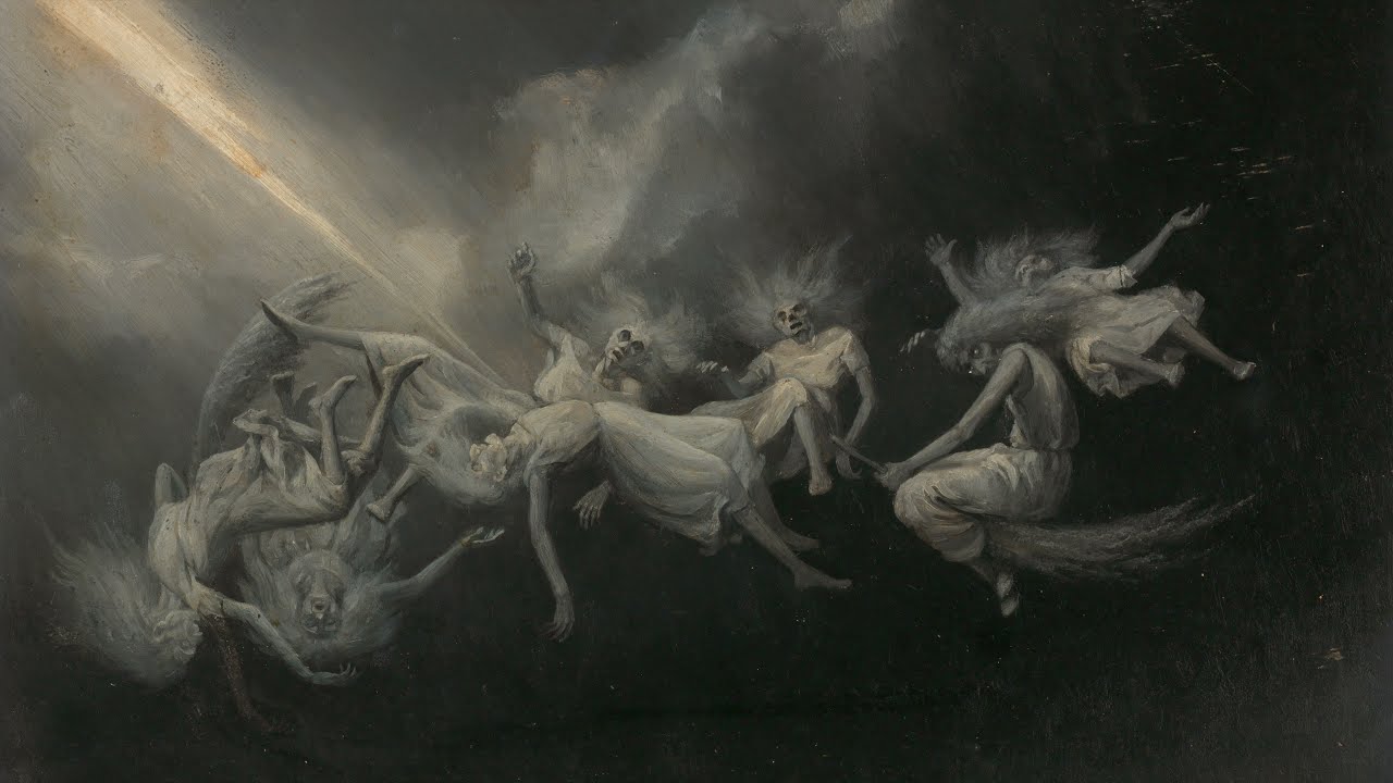 Halloween | Turn Your TV Into Art | Vintage Art Slideshow For Your TV | 1Hr of 4K HD Paintings