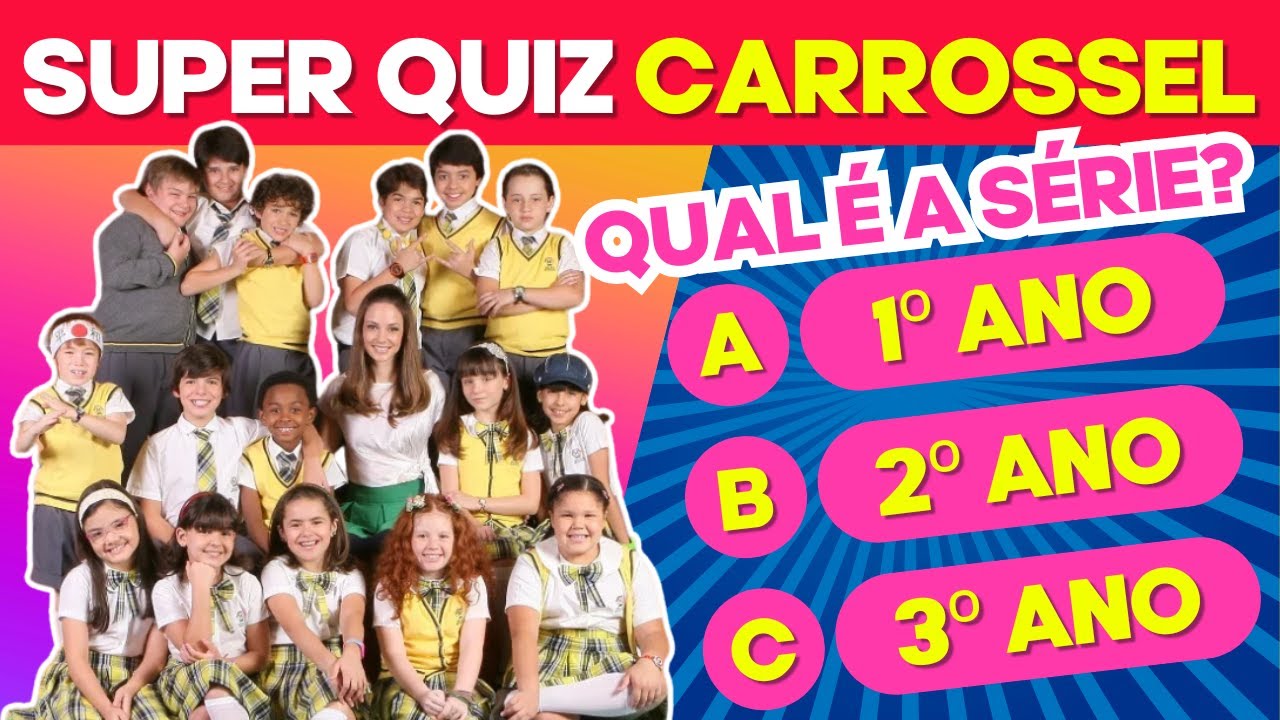 QUIZ NOVELA CARROSSEL | Apenas 3% dos fãs acertam todas! | Planeta Quiz