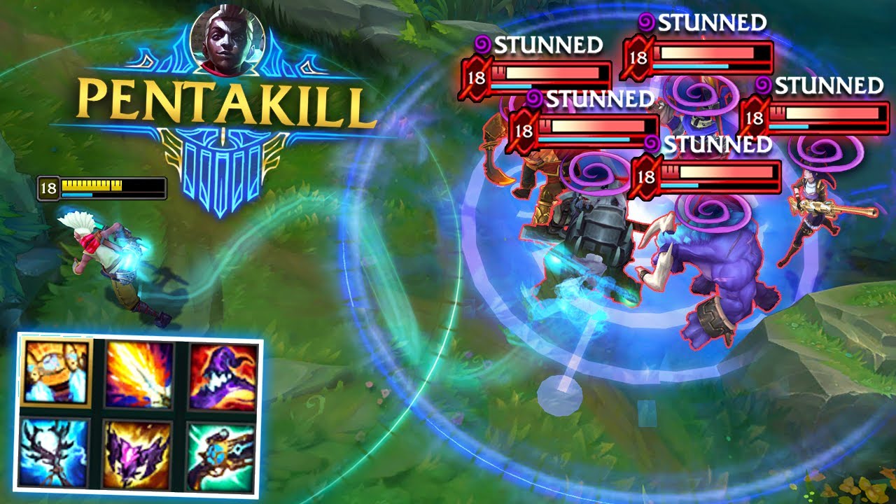 30 CLUTCH 1v5 PENTAKILLS IN LEAGUE OF LEGENDS