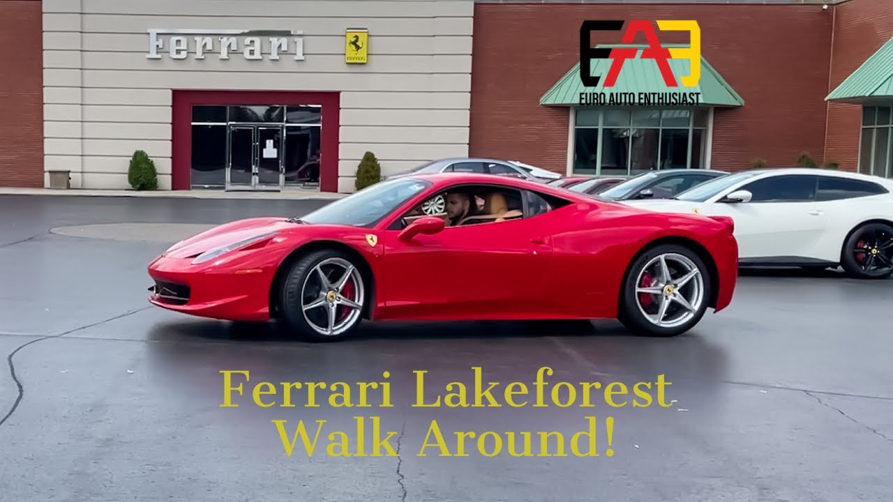 Ferrari Lakeforest Walk Around