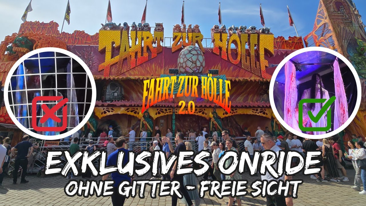 FAHRT ZUR HÖLLE [POV] | Exklusives ONRIDE ohne störende Gitterstäbe | Fellerhoff | Düsseldorf 2025