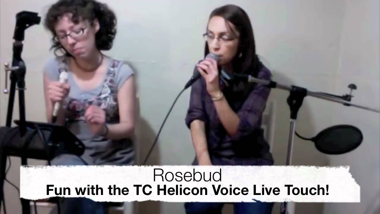 Fun with Rosebud, Autotune and the TC Helicon Voice Live Touch