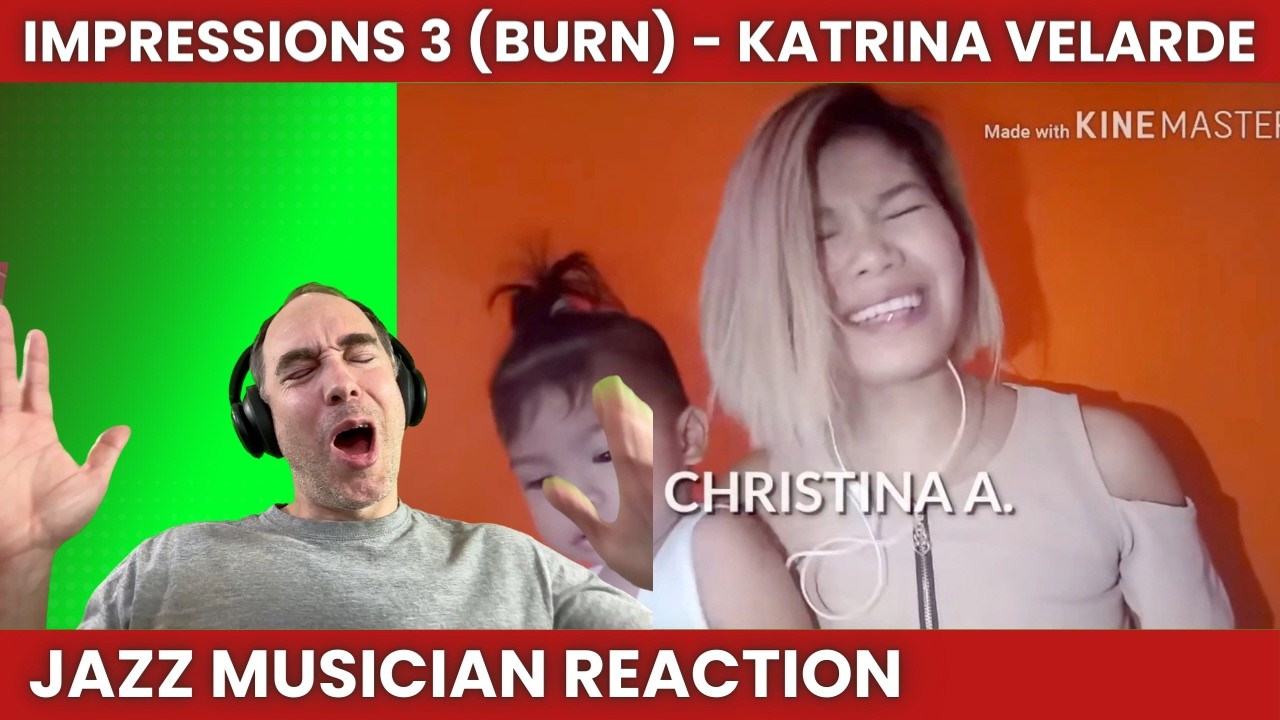 Next level! [Katrina Velarde Reaction to Impersonating Singers 3 -Burn]