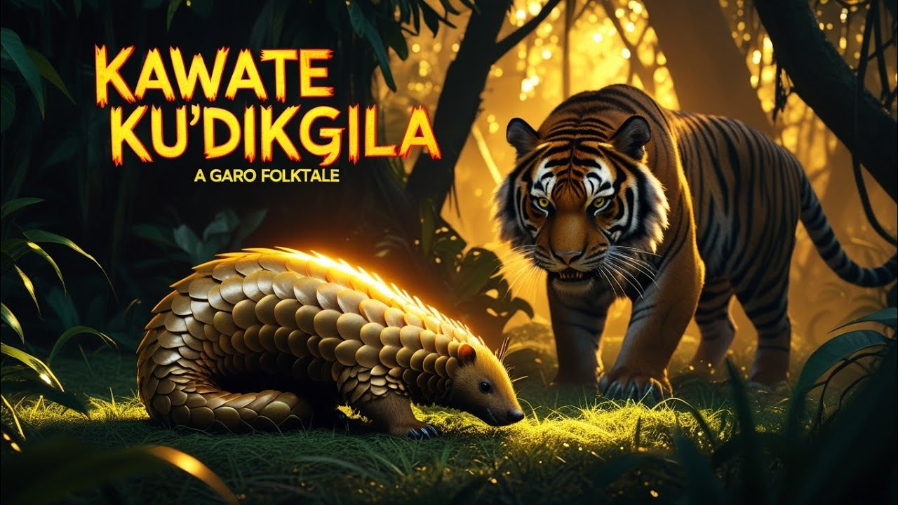 KAWATE  KU'DIKGILA 🪶 || Tiger Learned to Eat the Pangolin ||
