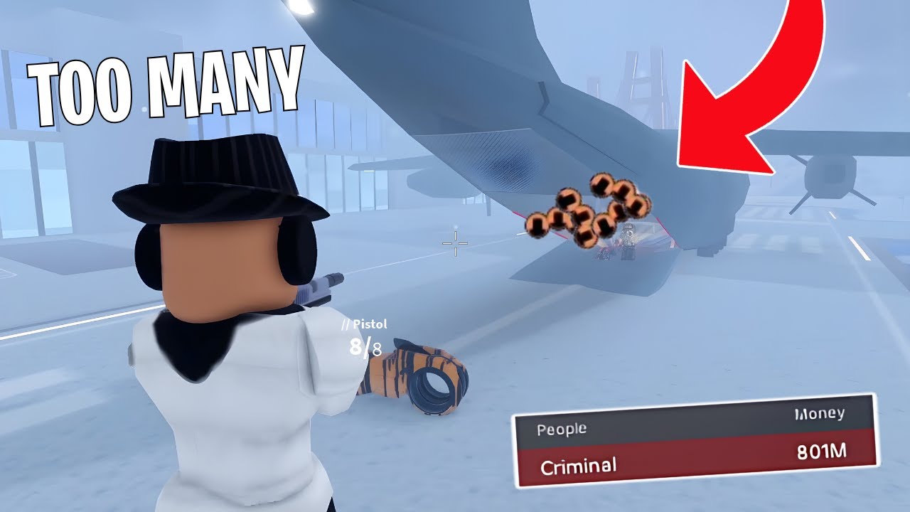 When There are Too Many Criminals in a Jailbreak Server...(Roblox Jailbreak)