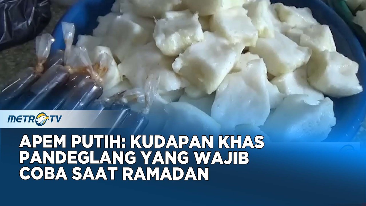 Kenikmatan Apem Putih: Camilan Khas Pandeglang yang Paling Dicari Saat Ramadan