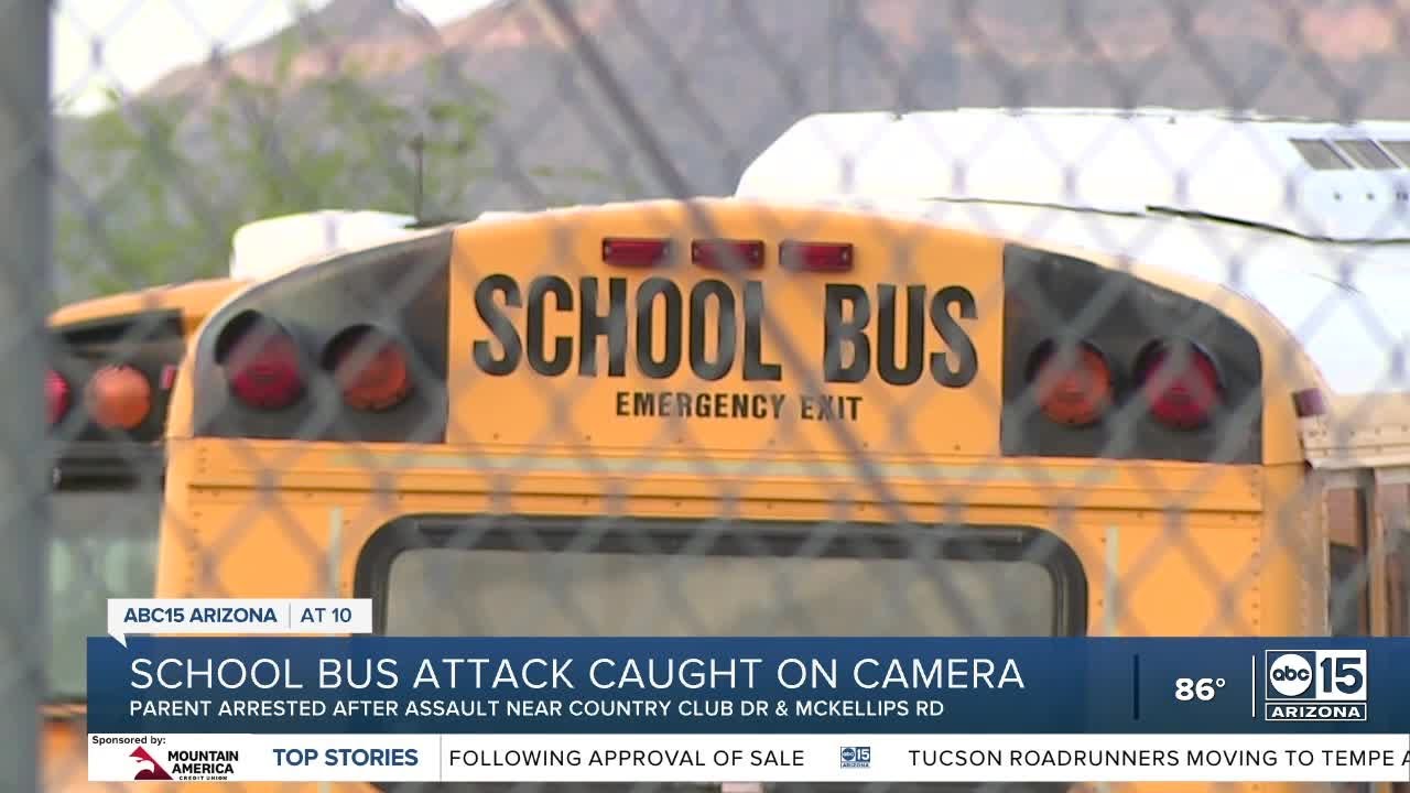 Video shows assault on Mesa school bus driver