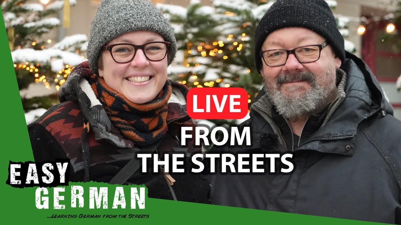 Christmas Market at Berlin Alexanderplatz | Easy German Live