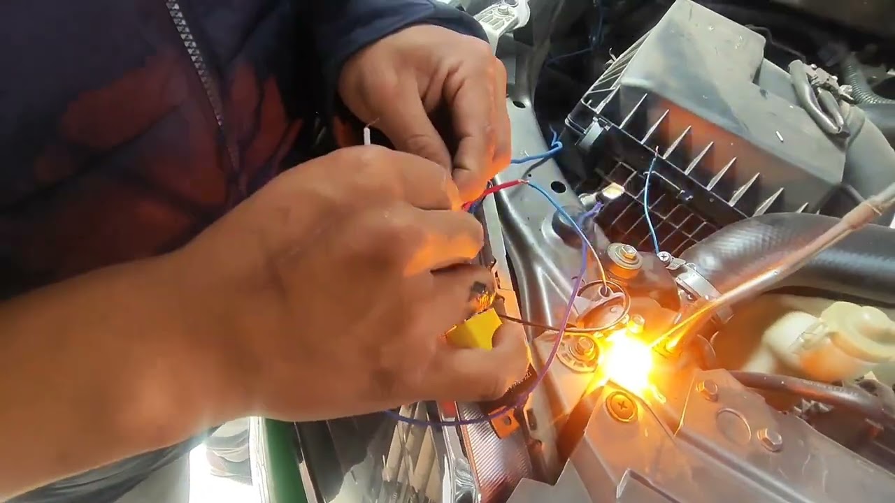 Como hacer doble función en las luces direccionales 😲😲⚡⚡ súper fácil