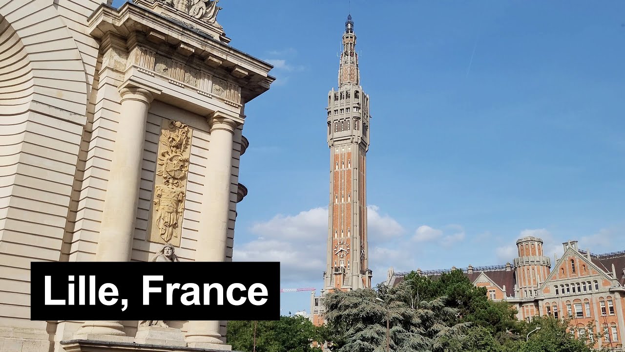A walk in Lille (France) during the Rugby World Cup – 30 September 2023 [4K]