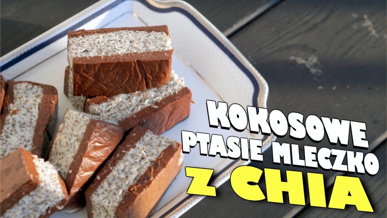 Ptasie Mleczko z Chia l Zdrowy Deser