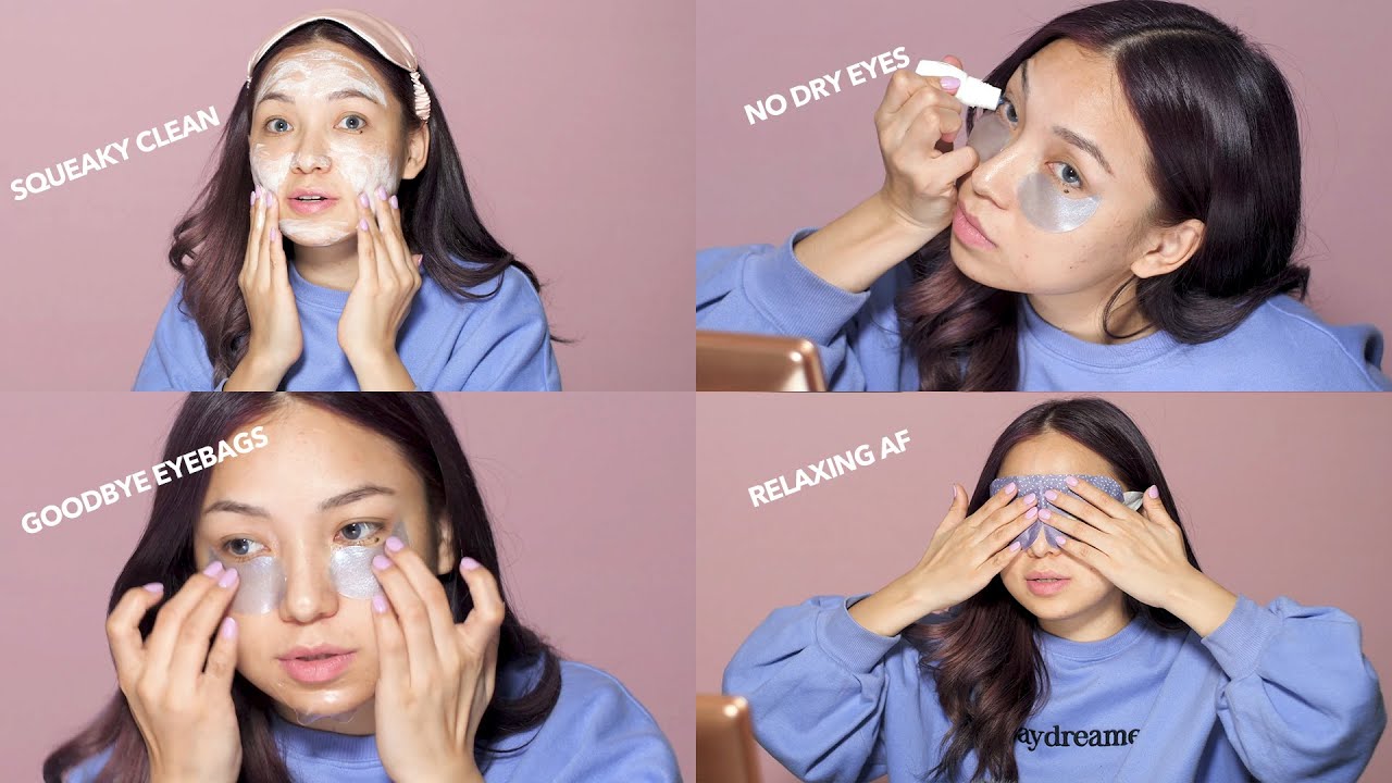 SKINCARE & EYES! So Many Tips & Informative Skincare Routine | GDiipa