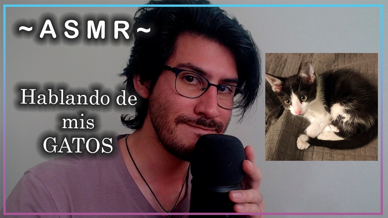 ASMR | Historia de mis Gatos | Relájate | SUSURROS ASMR ESPAÑOL