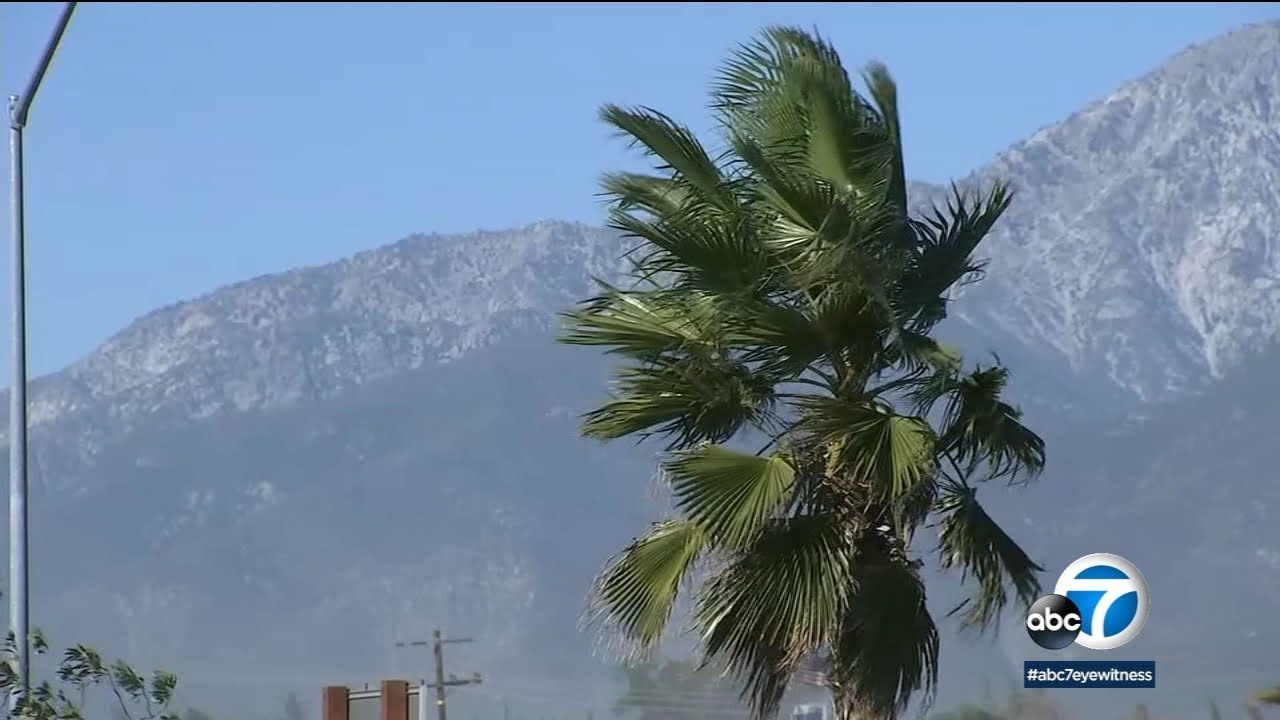 Santa Ana winds raise the possibility of power shutoffs in SoCal