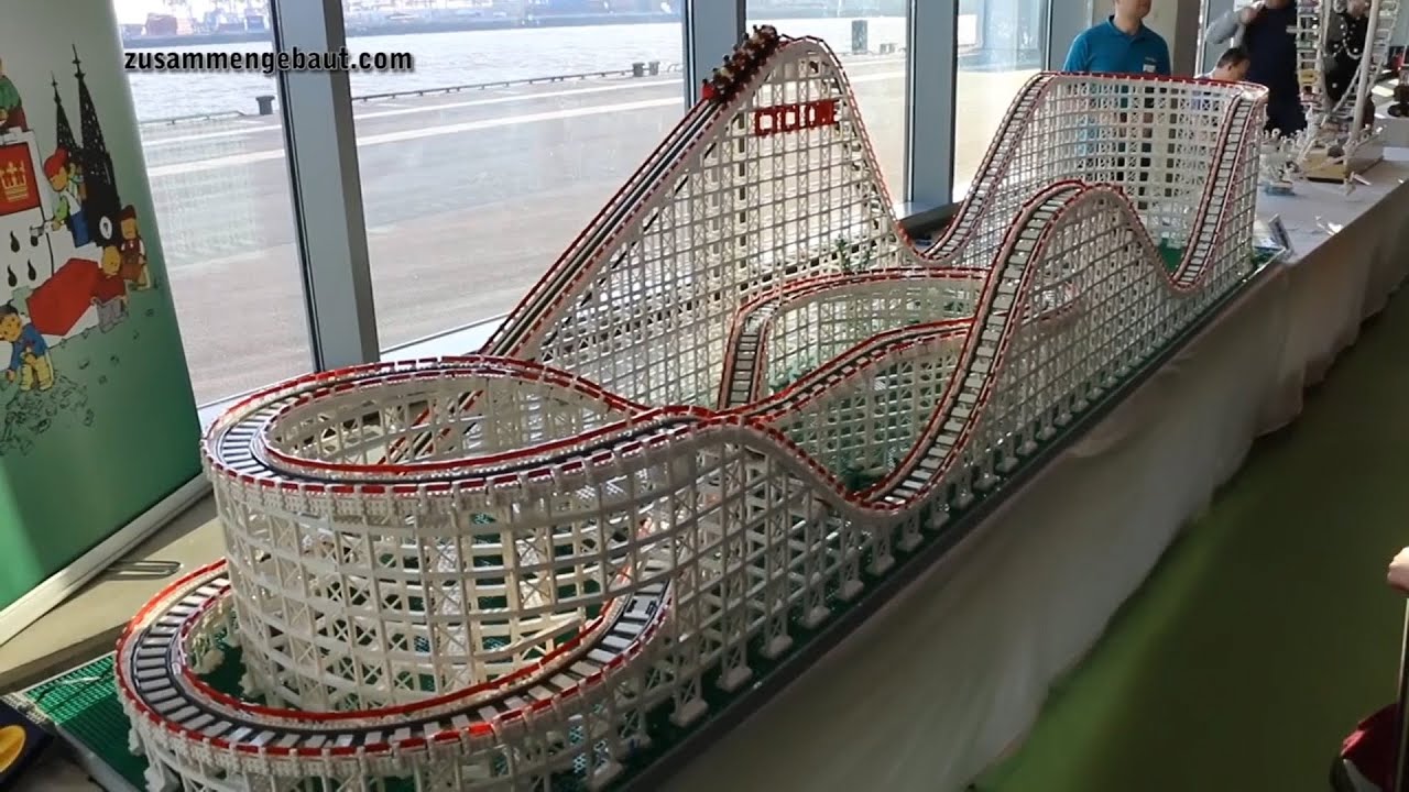 Riesiger LEGO Jahrmarkt mit Riesenrad und Achterbahn!