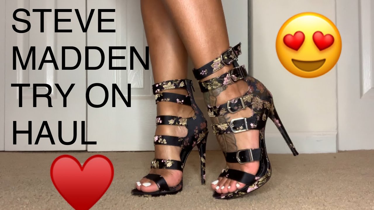 Steve Madden Heels Try On Haul !!