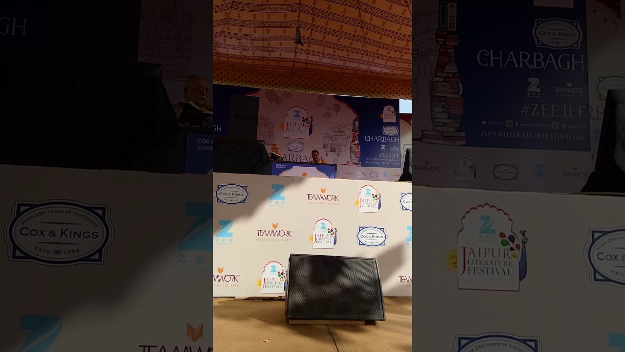 Gulzar sahab in jaipur literature festival 2017