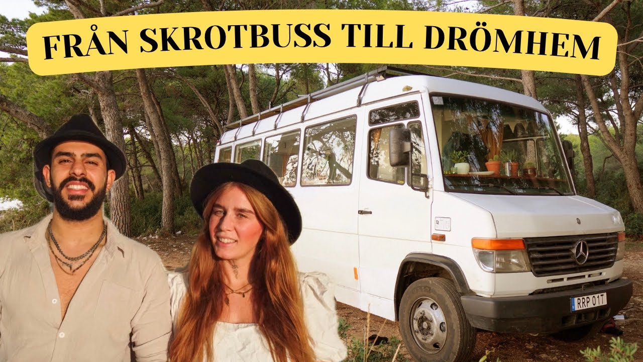 FULL BUSTOUR: bussen som tar oss jorden runt
