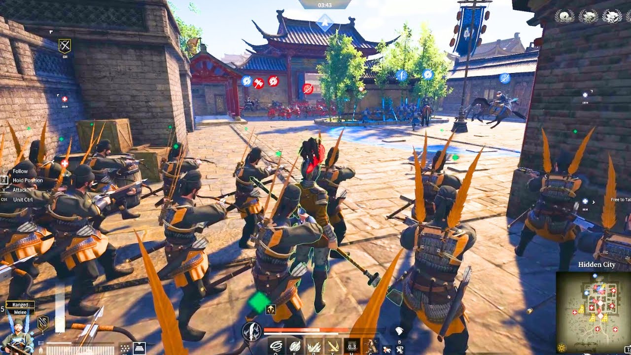 Rattan pikemen | conquerors blade gameplay | conqueror's blade rattan pikemen