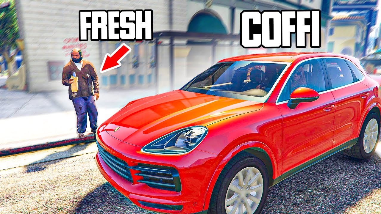 GTA 5 ГОРОДСКАЯ МАСКИРОВКА - КОФФИ БЫЛ В ШОКЕ ОТ МОЕЙ ХИТРОСТИ! Я ЛУЧШИЙ БОТ ЧЕЛОВЕК!