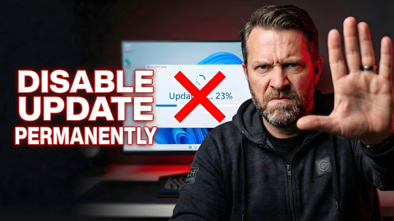 How To Disable Automatic Update Permanently Windows 11 25H2 | STOP Win 11 Updates Permanent Method