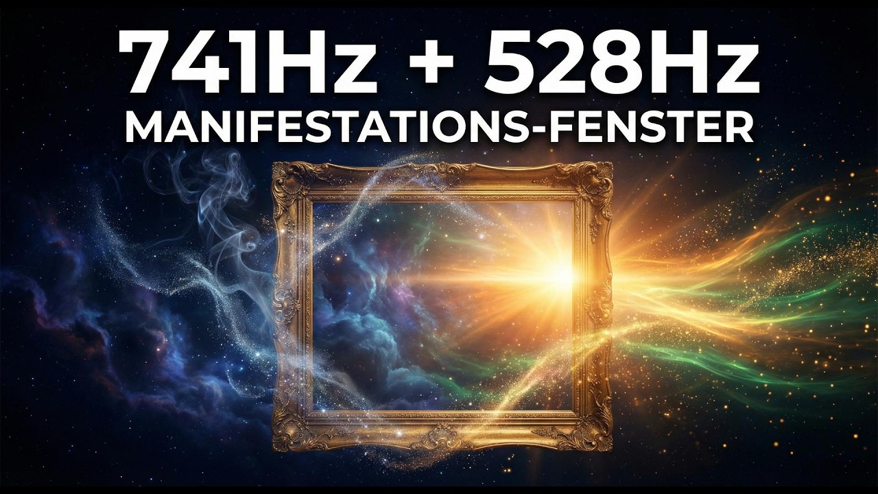 741Hz + 528Hz Manifestation Portal | Watch Your Reality SHIFT in Real Time