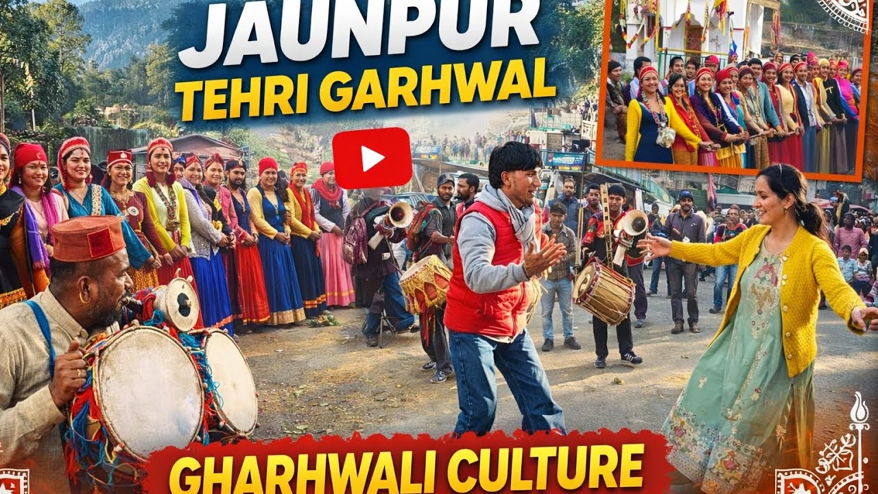 Jaunpur Tehri Garhwal ka Anokha Lok Nritya Taandi | Garhwali Culture Live 🎶