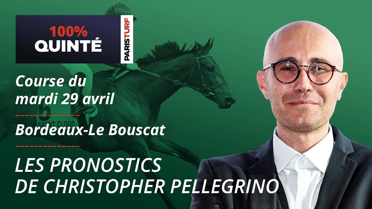 Pronostics Quinté PMU - 100% Quinté du Mardi 29 avril à Bordeaux-Le Bouscat