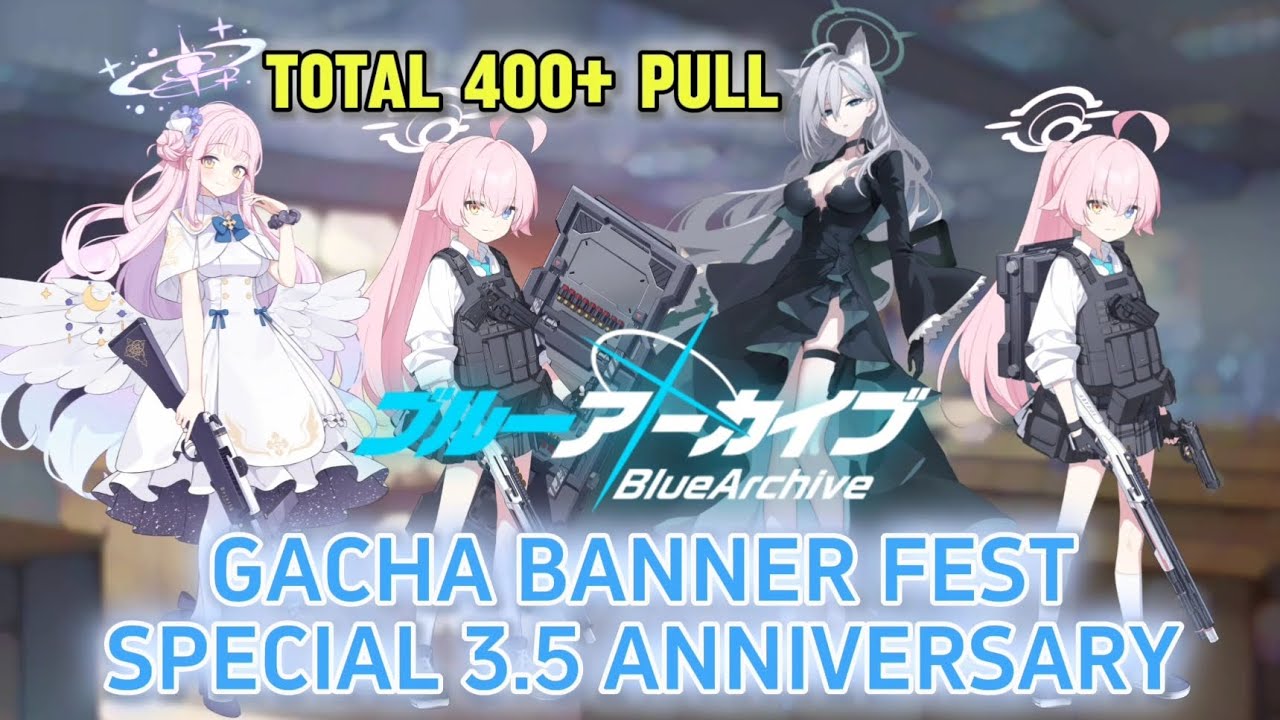 【Blue Archive】GACHA PALING GAJELAS SEUMUR HIDUPKU 😹 | BA 3.5 ANNIVERSARY GACHA