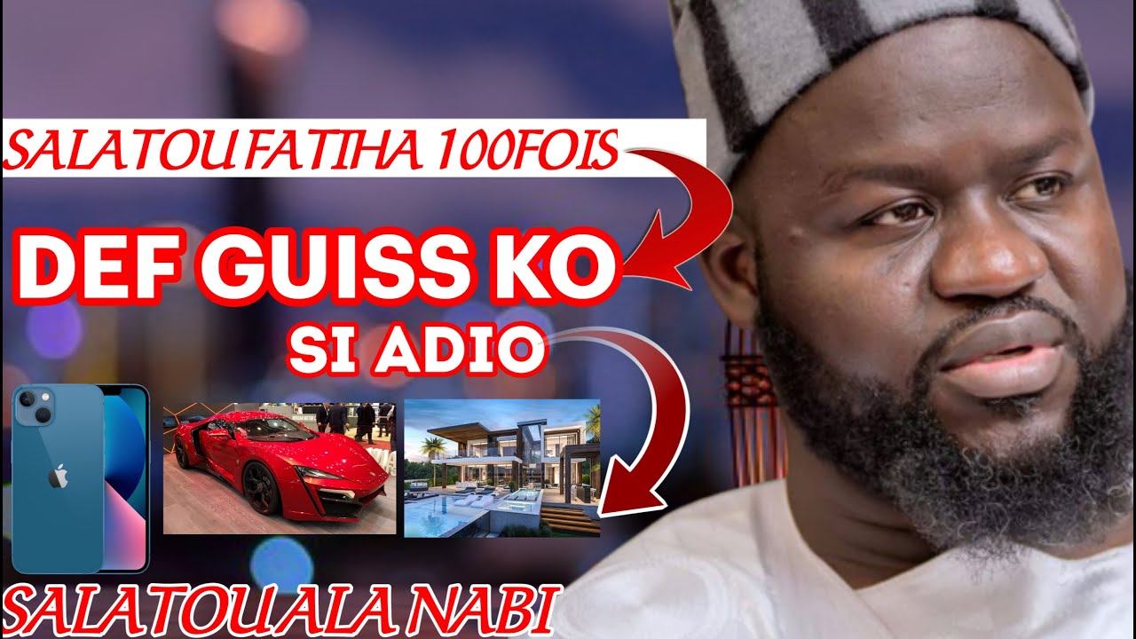 Kou Beug Lo Niane Yalla Mou Dafal Lako Si Salatou Ala Nabi Yi (Am Weurseuk) Par Soldarou Bamba