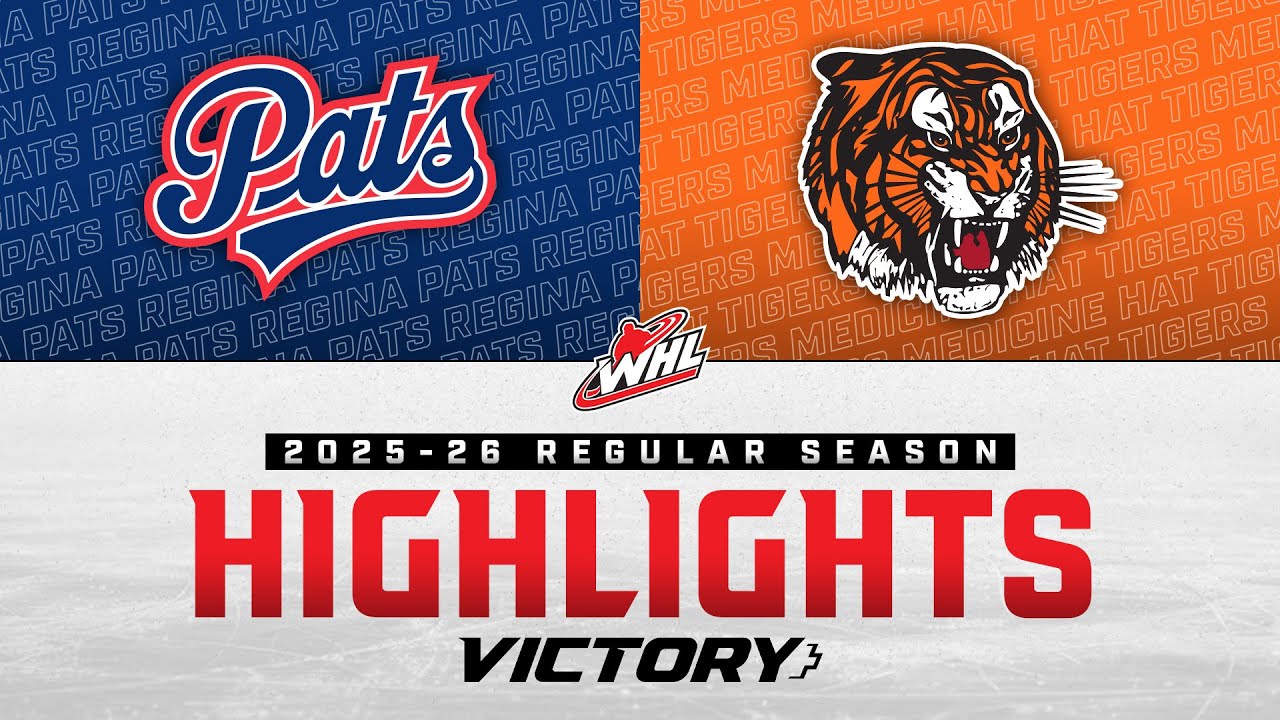 Regina Pats at Medicine Hat Tigers 9/20 | WHL Highlights 2025-26