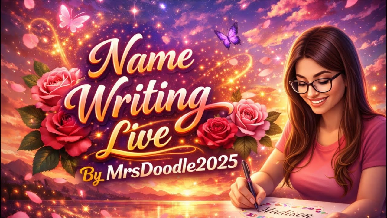 LIVE NAME WRITINGI| CODE GAME|| #nameart #liveartshow #namewritinglive#calligraphyart #bubblefonts