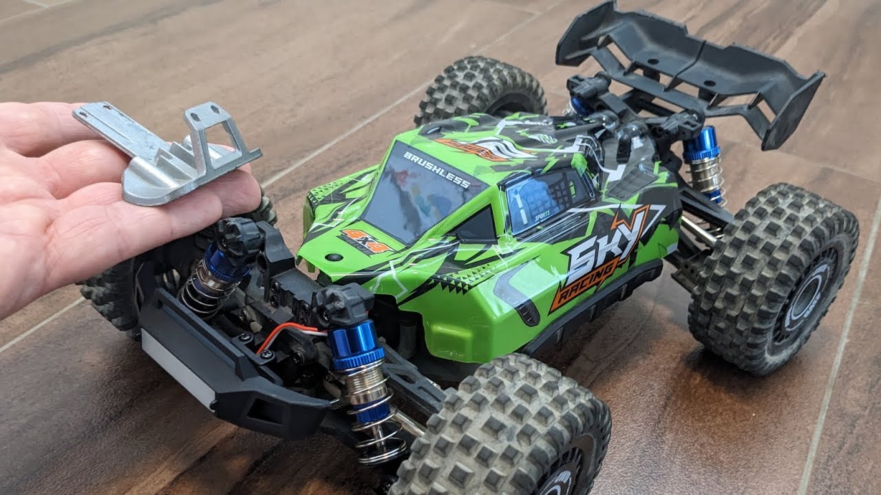MJX HYPER GO - 16207 - Bumper Change / Switch - Light + Energy Absorb - how to do