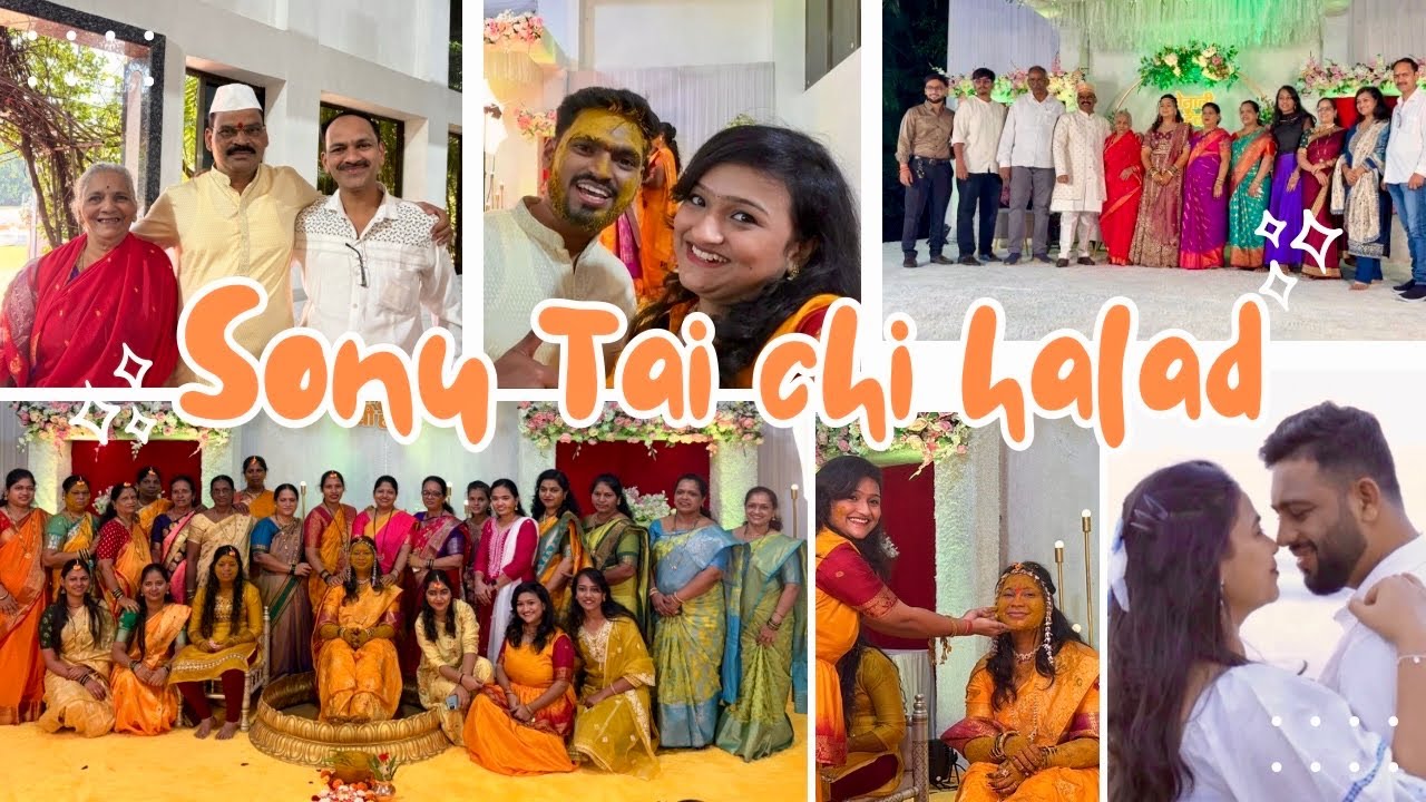 Sonu Tai Haldi & Reception | Visit Fishermen Village Saphale | Family Reunion Vlog 