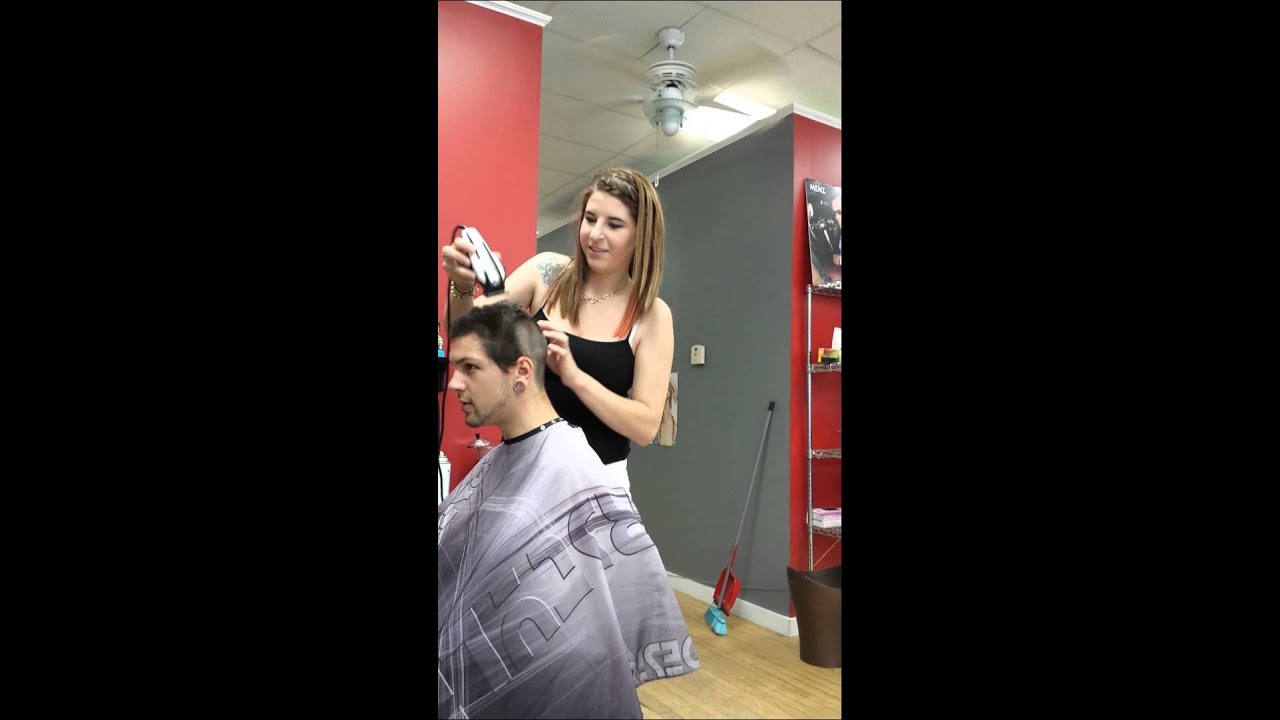Cutting boys hair :)