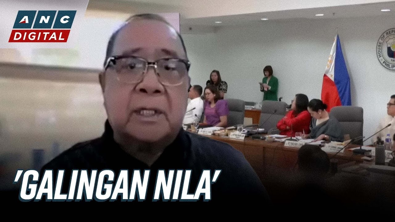Puno denies 'coddling Dutertes, trying to kill VP impeach raps' as he raises weaknesses | ANC
