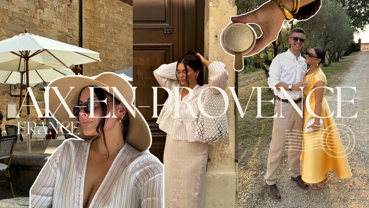 AIX EN PROVENCE || TRAVEL VLOG, COME WITH ME TO THE SOUTH OF FRANCE!