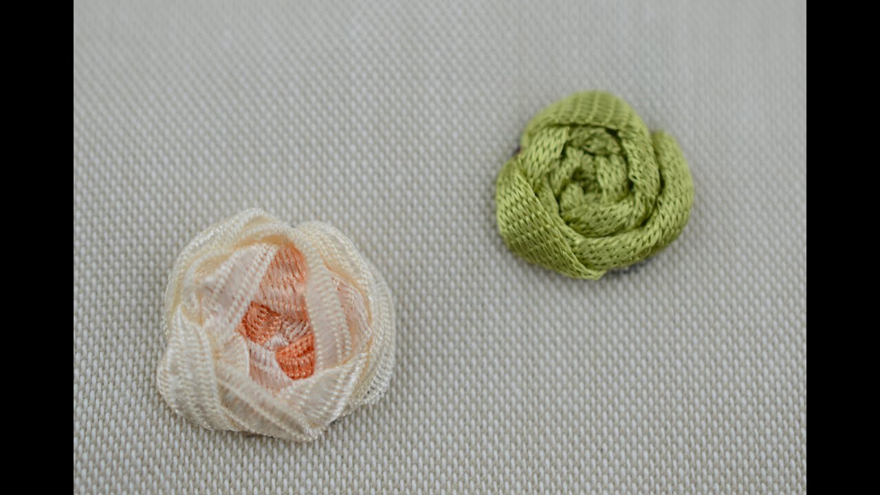 #8 TUTO BRODERIE ( Comment faire le point de rose araignée )