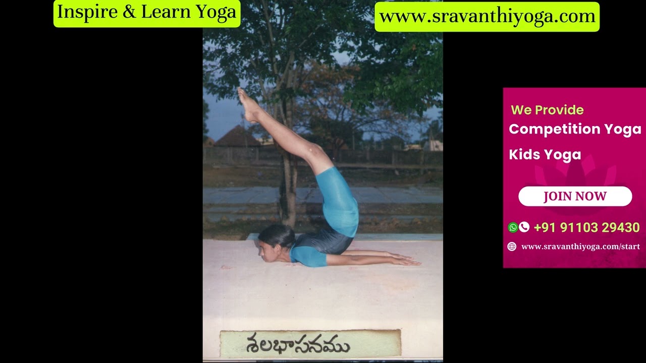 Inspire & Learn Yoga with Sravanthi | Childhood Yoga Asanas for Kids | Yoga Competitions & Training