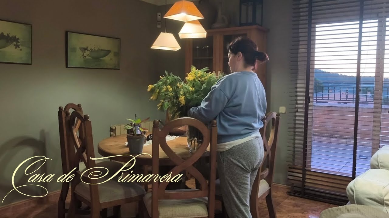 Preparando la casa para la primavera | Ventanales, flores y cocina casera