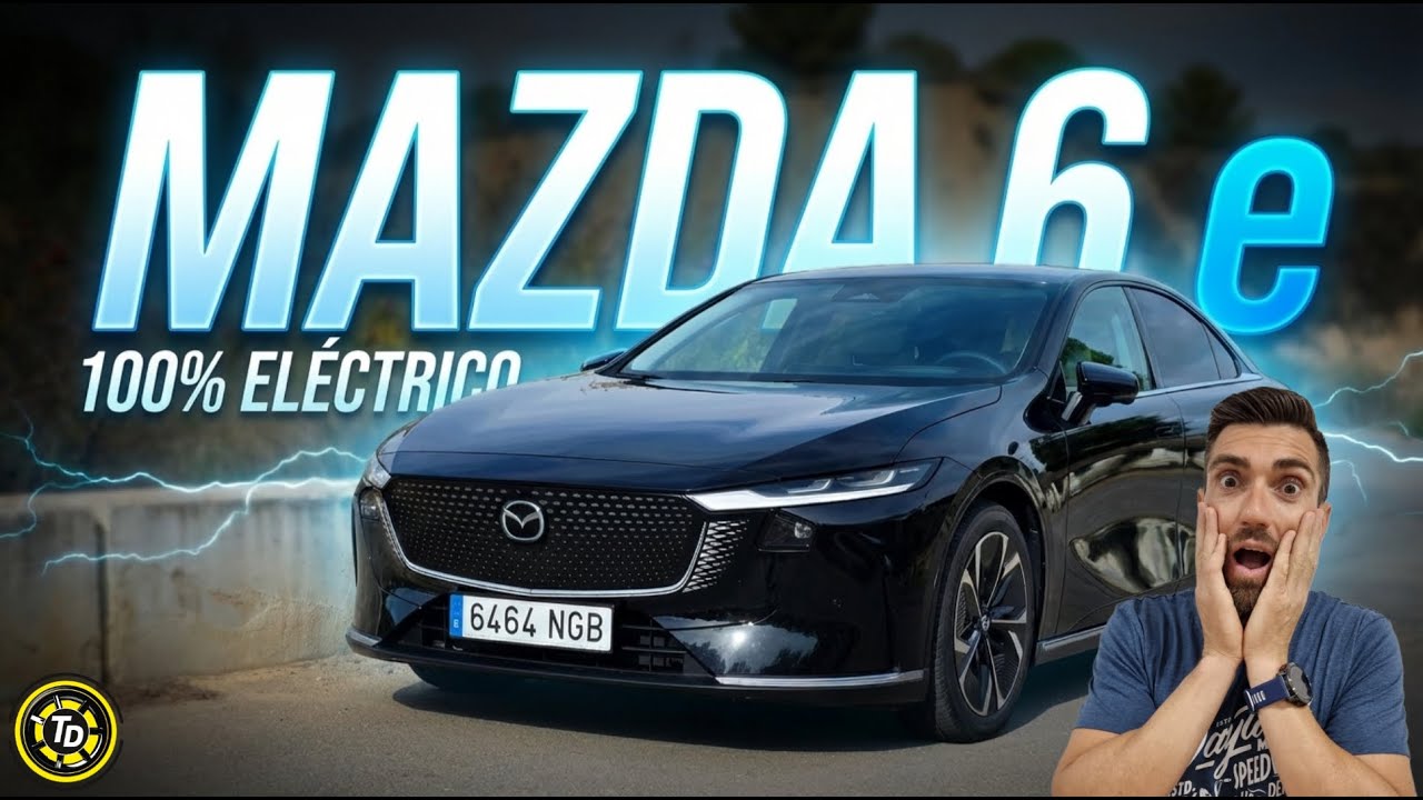 Mazda 6e 2026/ La berlina eléctrica que te hará OLVIDAR al TESLA MODEL 3/ TOP DRIVERS