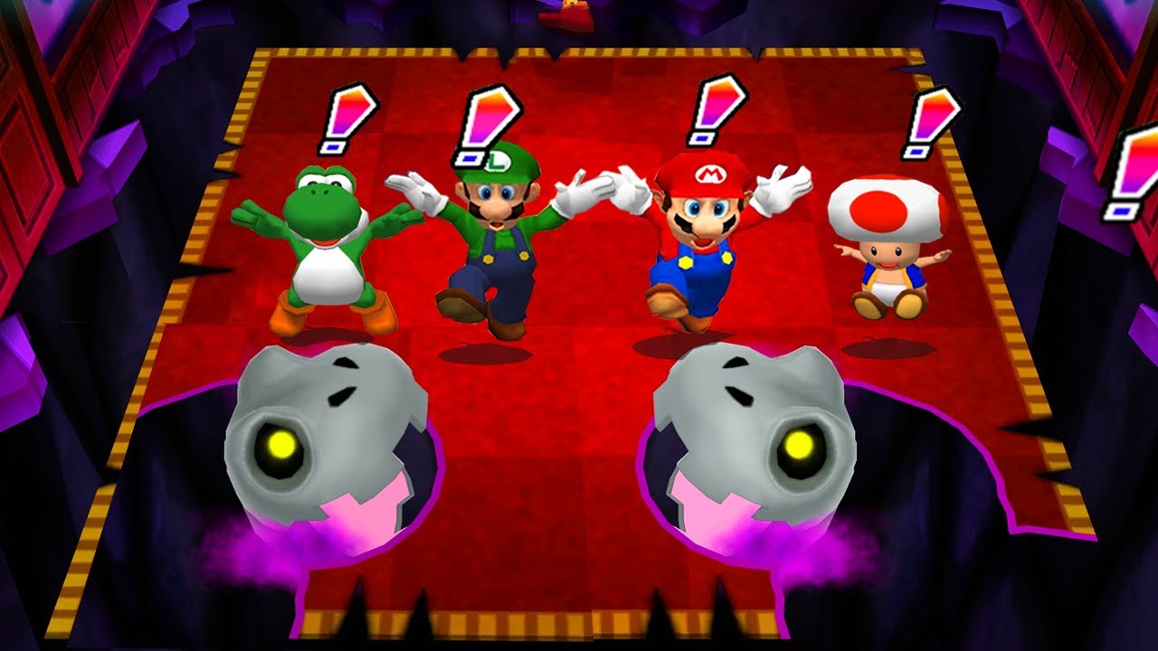 Mario Party: Island Tour Minigames - Mario vs Luigi vs Toad vs Yoshi