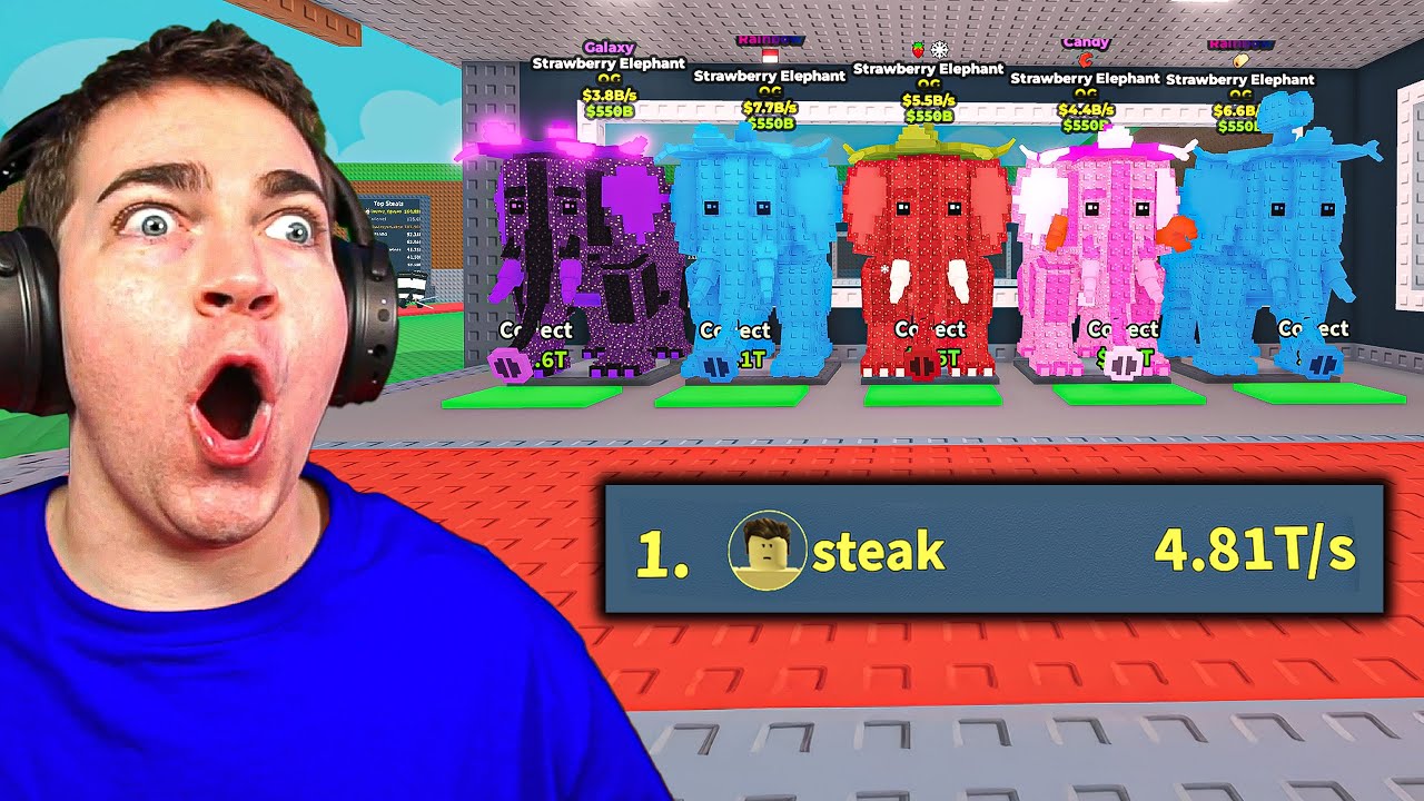 i became NUMBER 1 in steal a brainrot..