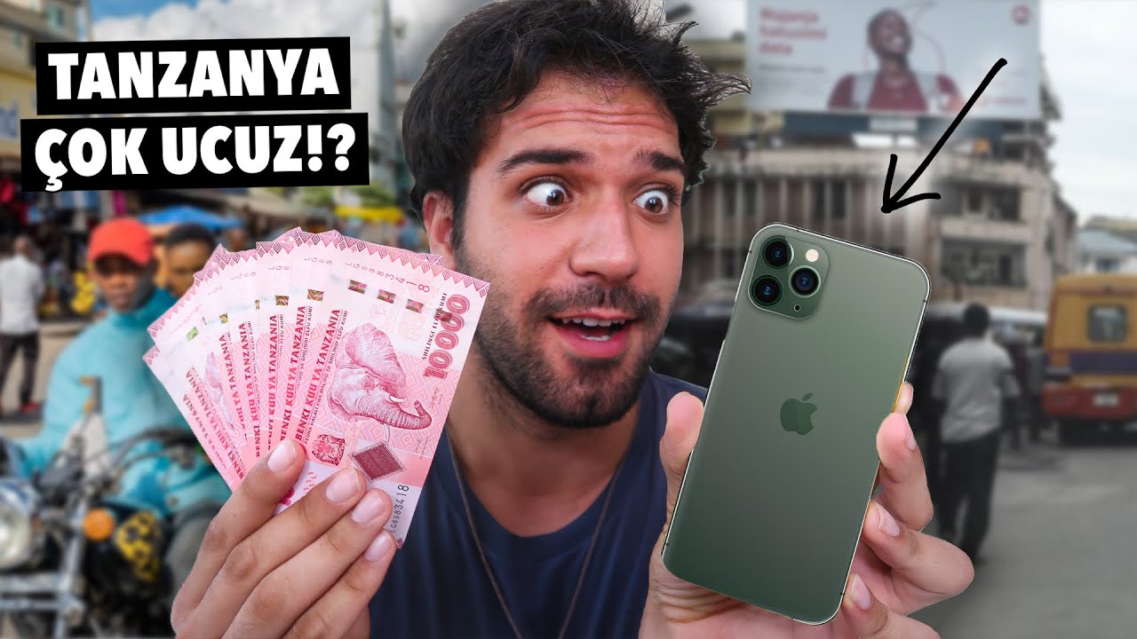 TANZANYA'da 100TL ile Ne Yapılır? (iPhone, Yemek ve Market Fiyatları) - Darüsselam