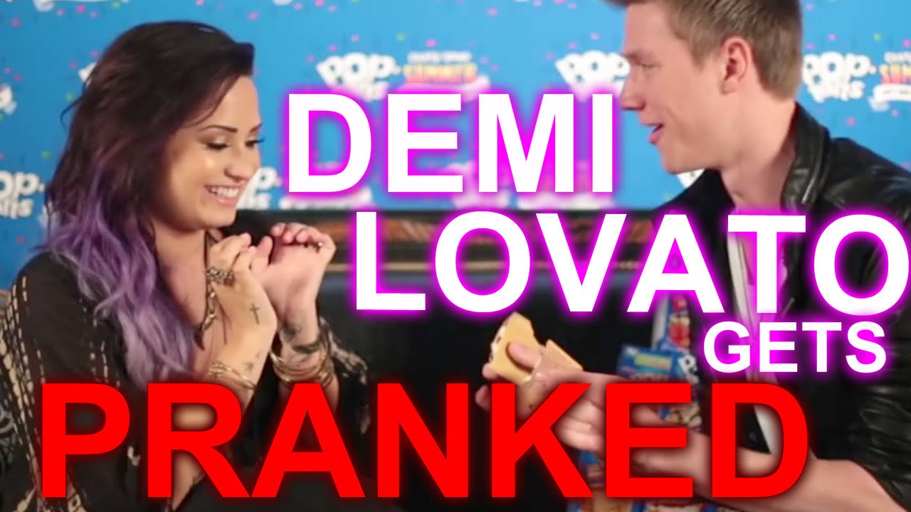 DEMI LOVATO GETS PRANKED at Crazy Good Summer Tour